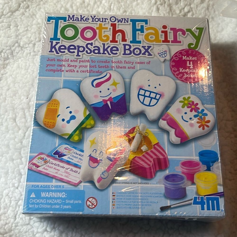 NEW Toothfairy keepsake Box make your own